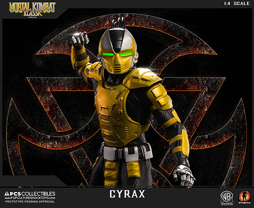 1/4 MORTAL KOMBAT KLASSIC - CYRAX STATUE