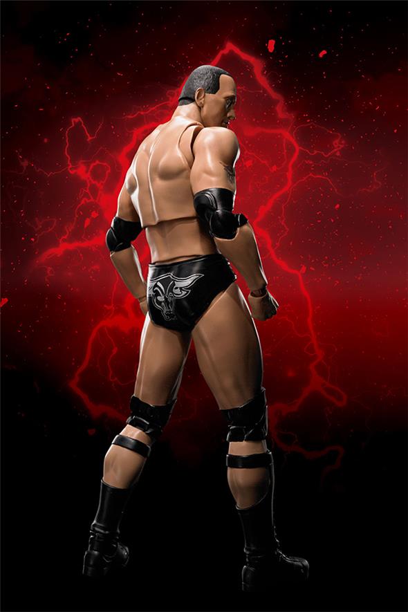 S.H. FIGUARTS - WWE THE ROCK FIGUARTS