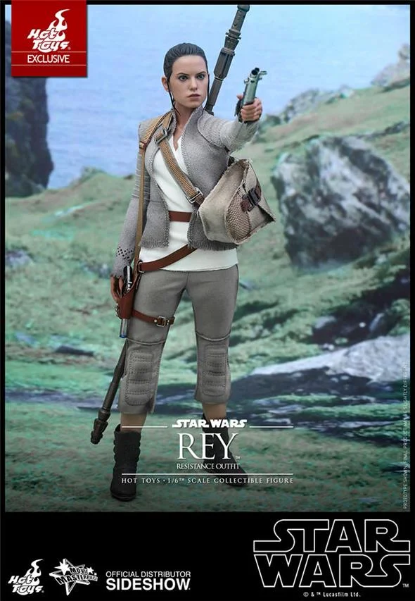 1/6 HOT TOYS - STAR WARS YODA EP. VII REY RESISTANCE OUTFIT