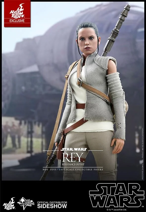1/6 HOT TOYS - STAR WARS YODA EP. VII REY RESISTANCE OUTFIT
