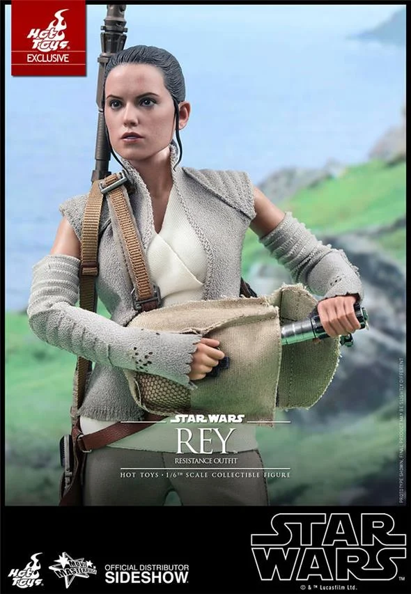 1/6 HOT TOYS - STAR WARS YODA EP. VII REY RESISTANCE OUTFIT