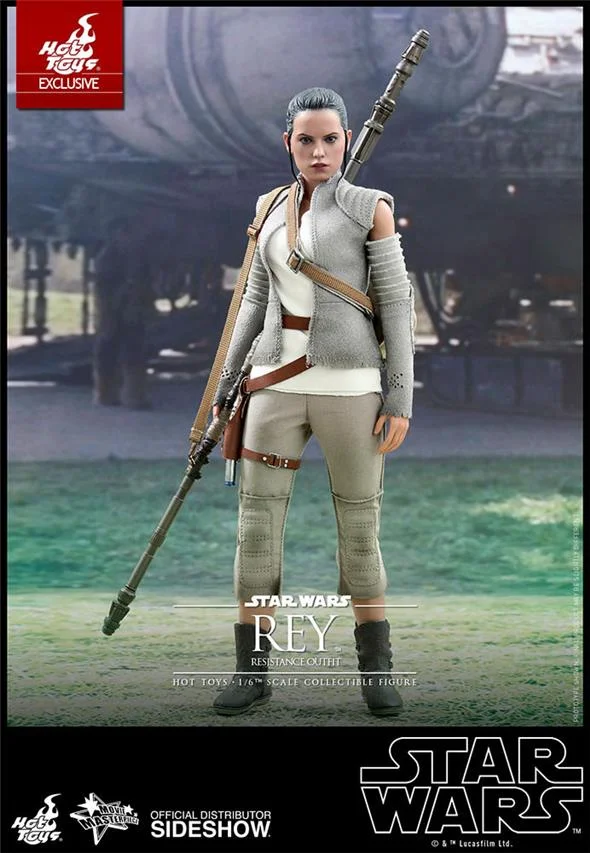 1/6 HOT TOYS - STAR WARS YODA EP. VII REY RESISTANCE OUTFIT