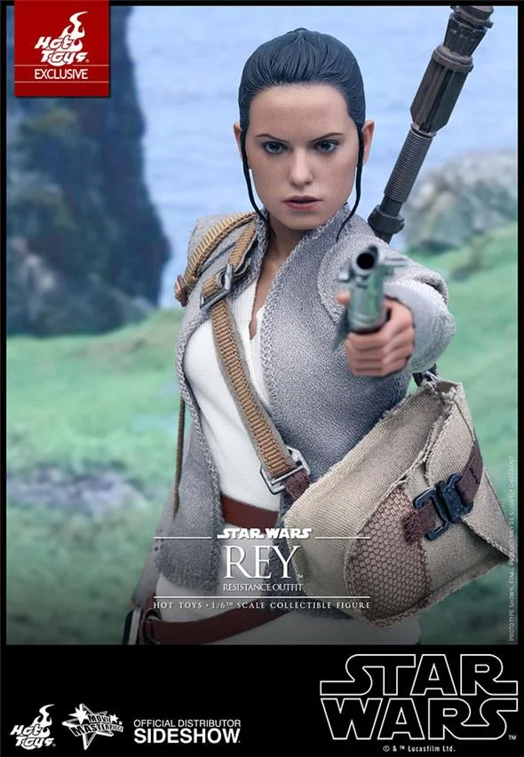 1/6 HOT TOYS - STAR WARS YODA EP. VII REY RESISTANCE OUTFIT