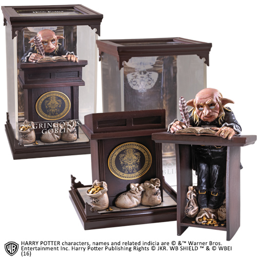 HARRY POTTER MAGICAL CREATURES GRINGOTTS GOBLIN STATUE