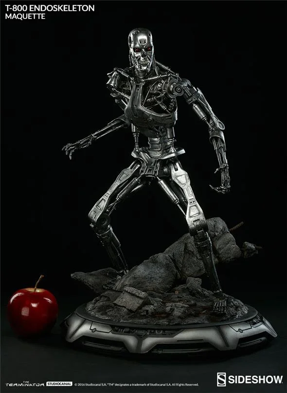 SIDESHOW TERMINATOR - T-800 ENDOSKELETON MAQUETTE