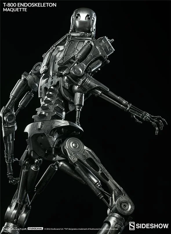 SIDESHOW TERMINATOR - T-800 ENDOSKELETON MAQUETTE