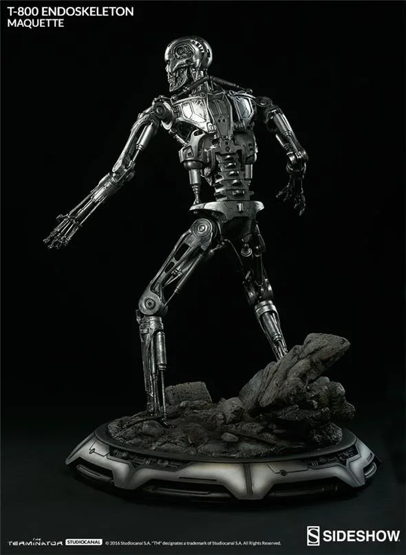 SIDESHOW TERMINATOR - T-800 ENDOSKELETON MAQUETTE