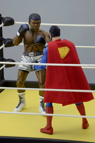 NECA - SUPERMAN VS MUHAMMAD ALI SP ED AF 2PACK