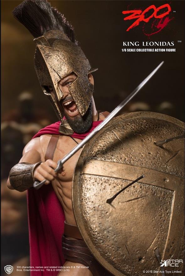 1/6 COLLECTIBLE ACTION FIGURE - KING LEONIDAS