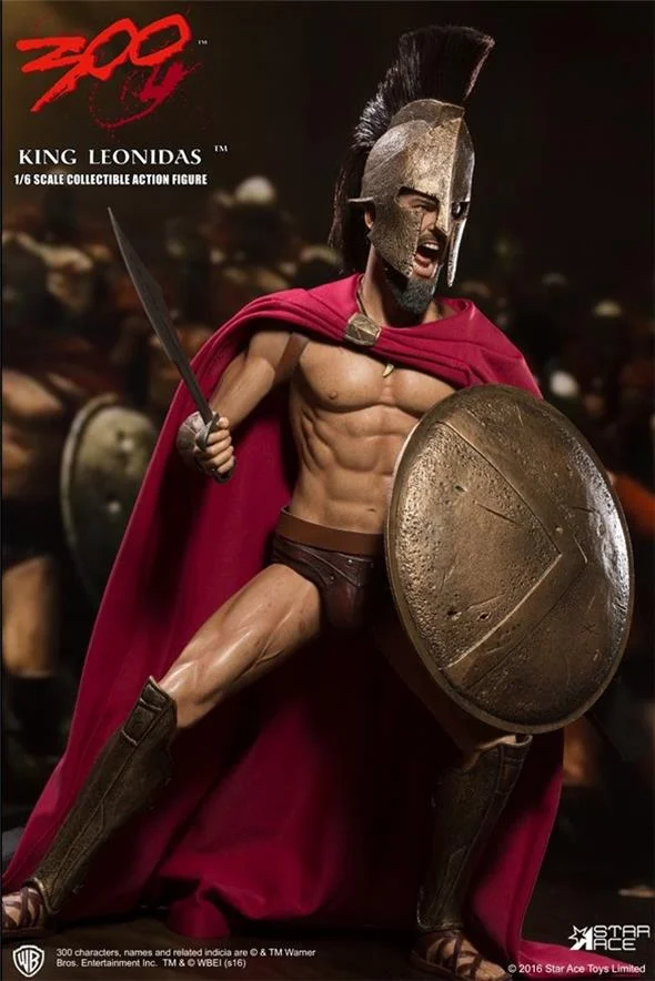 1/6 COLLECTIBLE ACTION FIGURE - KING LEONIDAS