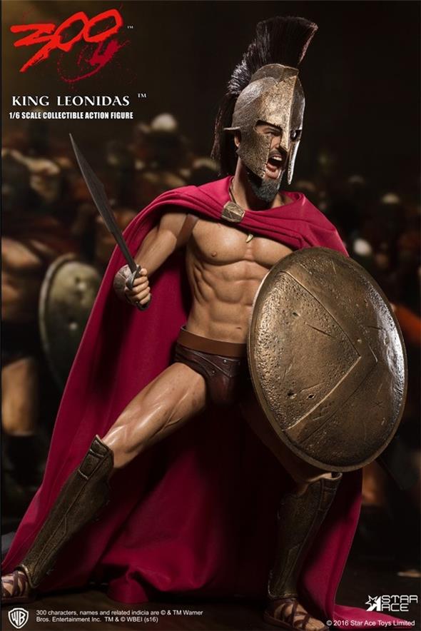 1/6 COLLECTIBLE ACTION FIGURE - KING LEONIDAS