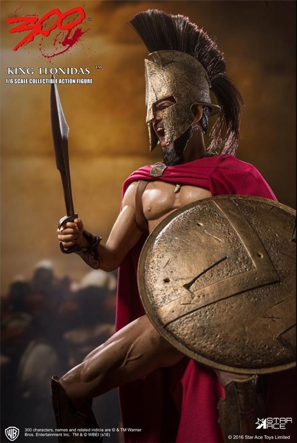1/6 COLLECTIBLE ACTION FIGURE - KING LEONIDAS