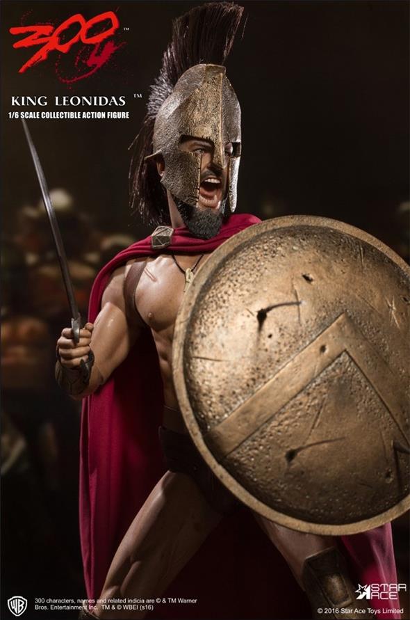 1/6 COLLECTIBLE ACTION FIGURE - KING LEONIDAS