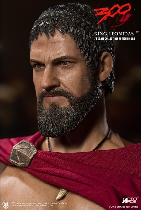 1/6 COLLECTIBLE ACTION FIGURE - KING LEONIDAS