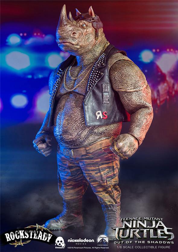 1/6 THREEZERO - TMNT OUT OF THE SHADOWS ROCKSTEADY