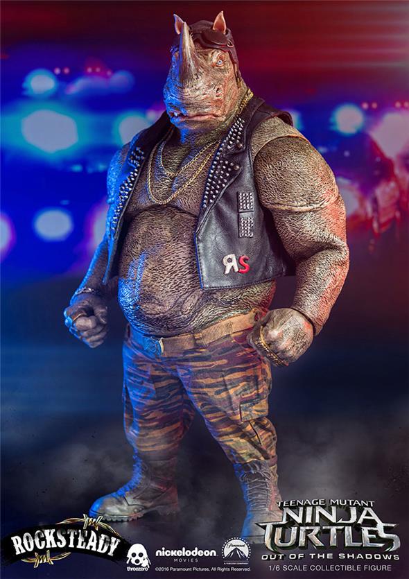 1/6 THREEZERO - TMNT OUT OF THE SHADOWS ROCKSTEADY