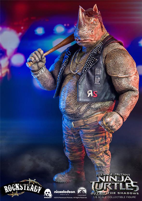 1/6 THREEZERO - TMNT OUT OF THE SHADOWS ROCKSTEADY