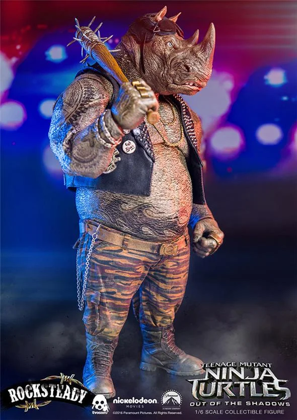 1/6 THREEZERO - TMNT OUT OF THE SHADOWS ROCKSTEADY