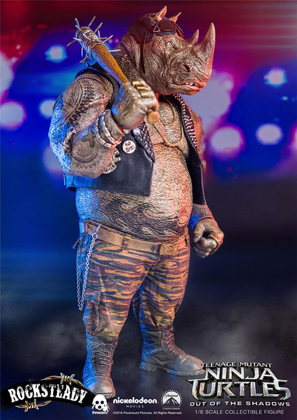 1/6 THREEZERO - TMNT OUT OF THE SHADOWS ROCKSTEADY