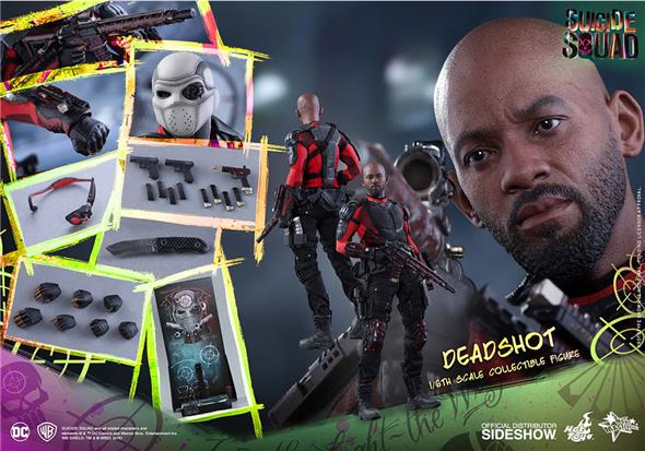 1/6 HOT TOYS - SUICIDE SQUAD DEADSHOT