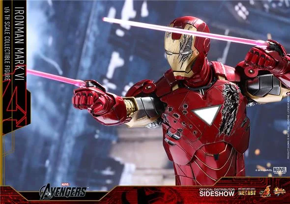 1/6 HOT TOYS - AVENGERS IRON MAN MARK VI DIECAST