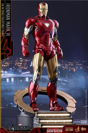 1/6 HOT TOYS - AVENGERS IRON MAN MARK VI DIECAST