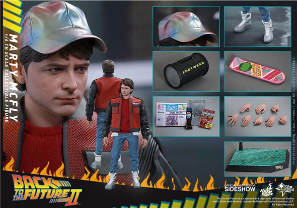 1/6 HOT TOYS - BTTF PART II MARTY MCFLY