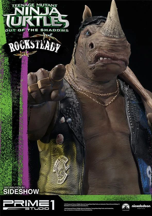 TMNT OUT OF THE SHADOWS - ROCKSTEADY STATUE