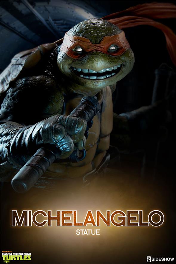 TMNT MICHELANGELO STATUE