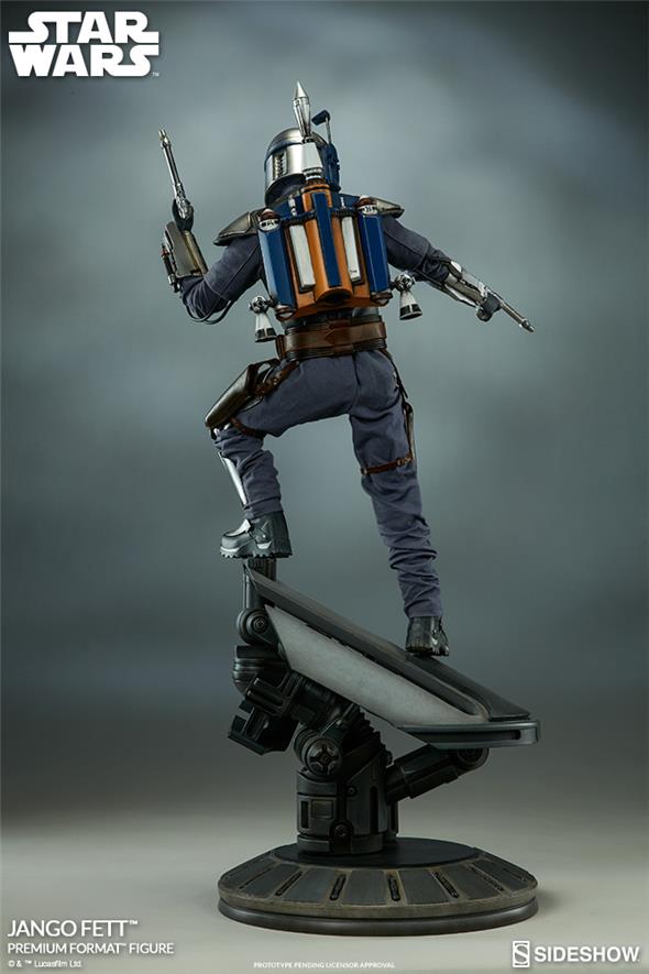 SIDESHOW STAR WARS - JANGO FETT PREMIUM FORMAT FIGURE