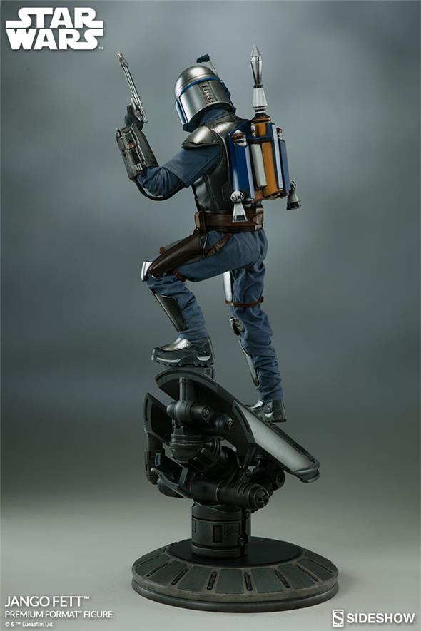 SIDESHOW STAR WARS - JANGO FETT PREMIUM FORMAT FIGURE