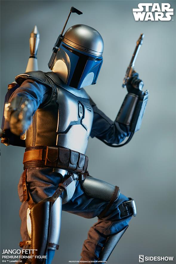 SIDESHOW STAR WARS - JANGO FETT PREMIUM FORMAT FIGURE
