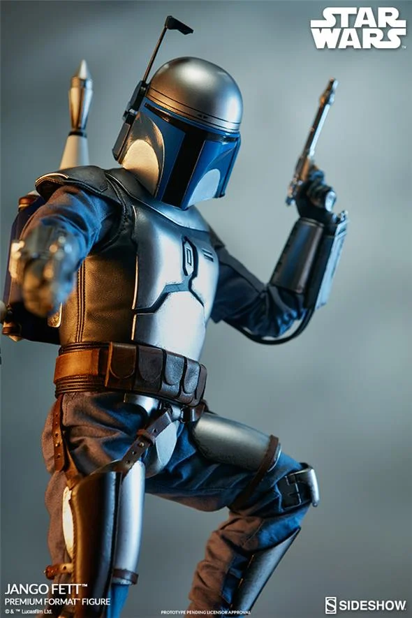 SIDESHOW STAR WARS - JANGO FETT PREMIUM FORMAT FIGURE