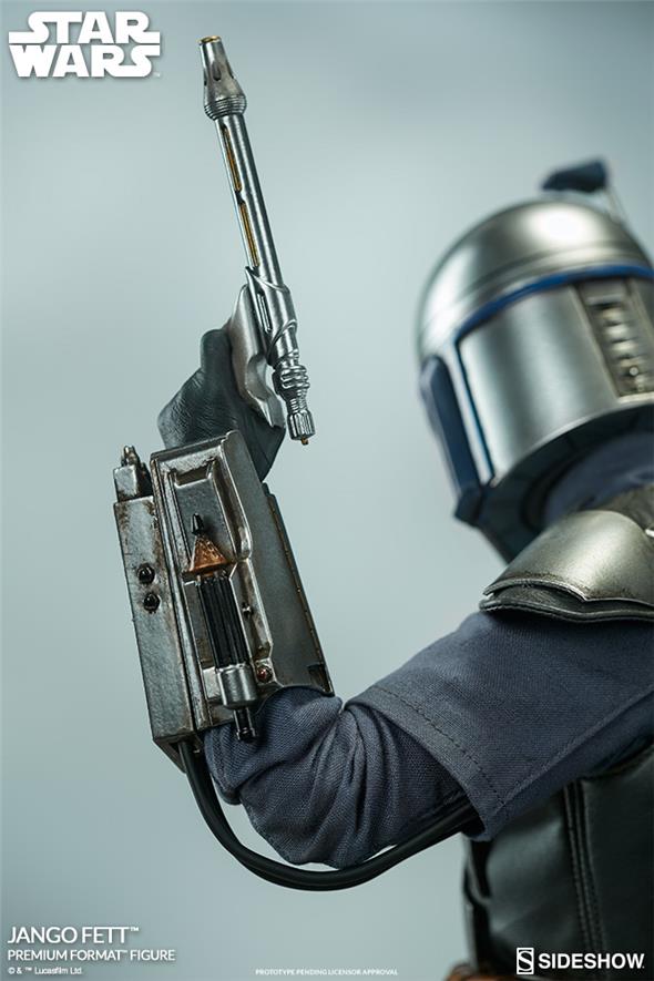 SIDESHOW STAR WARS - JANGO FETT PREMIUM FORMAT FIGURE