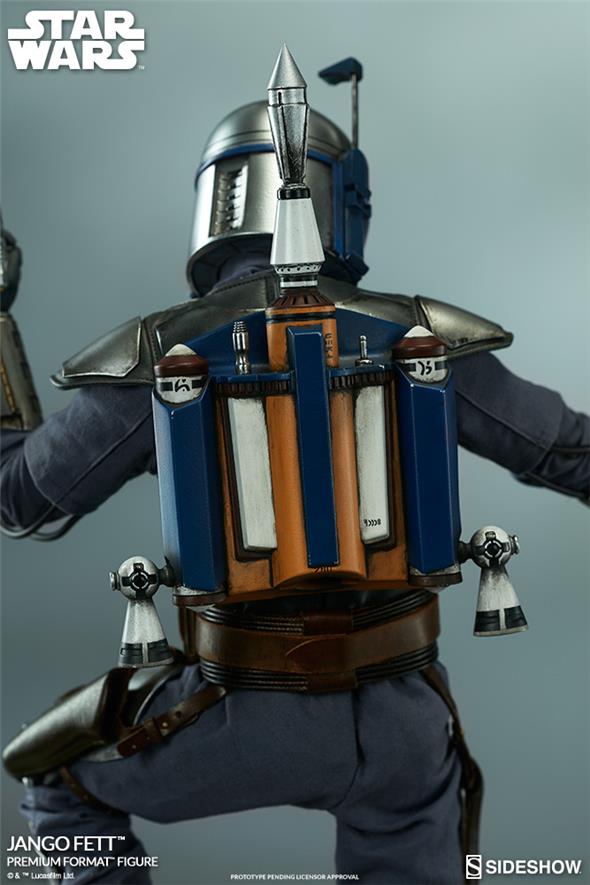 SIDESHOW STAR WARS - JANGO FETT PREMIUM FORMAT FIGURE