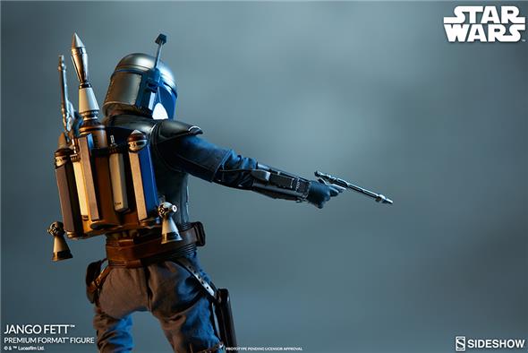 SIDESHOW STAR WARS - JANGO FETT PREMIUM FORMAT FIGURE