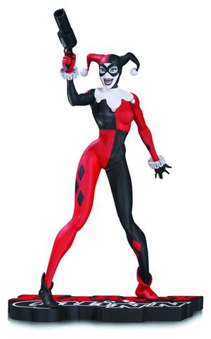 dc-direct-comics-harley-quinn-red-white-and-black-statue