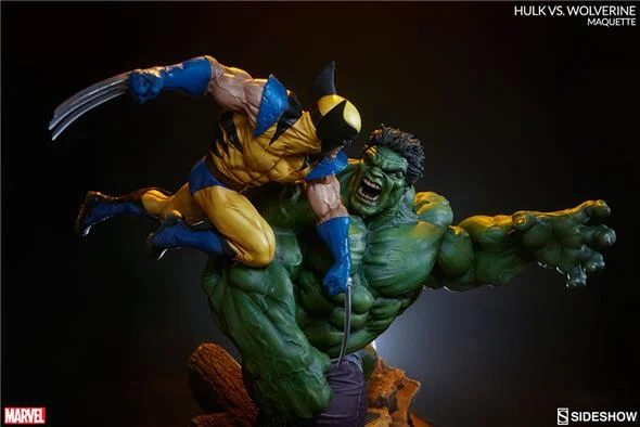HULK VS WOLVERINE MAQUETTE