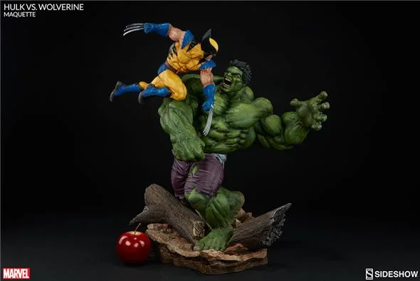 HULK VS WOLVERINE MAQUETTE