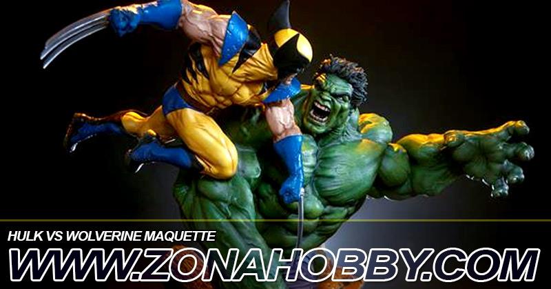 HULK VS WOLVERINE MAQUETTE