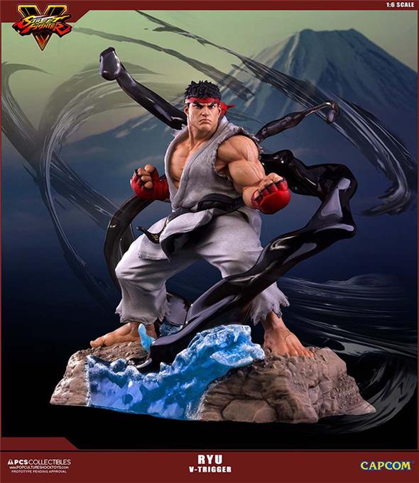 1/6 STREET FIGHTER - RYU V TRIGGER STATUE