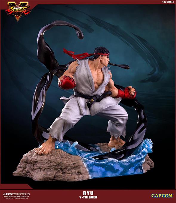 1/6 STREET FIGHTER - RYU V TRIGGER STATUE