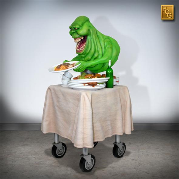 1/4 GHOSTBUSTERS - SLIMER STATUE