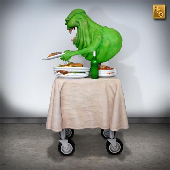 1/4 GHOSTBUSTERS - SLIMER STATUE