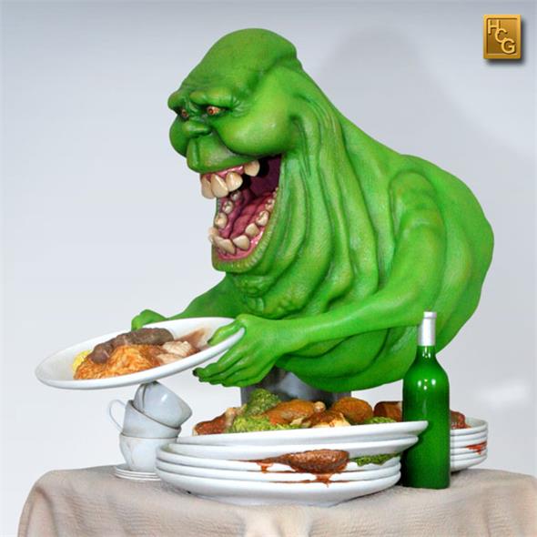 1/4 GHOSTBUSTERS - SLIMER STATUE