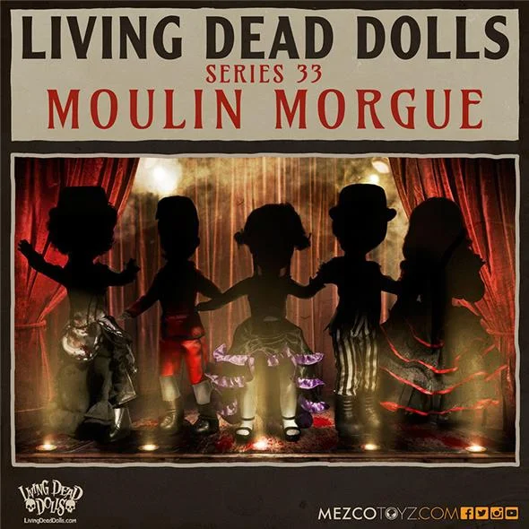 LIVING DEAD DOLLS S.33 SET (5)