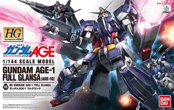 1/144 HG GUNDAM AGE 35 - GUNDAM AGE-1 FULL GLANSA