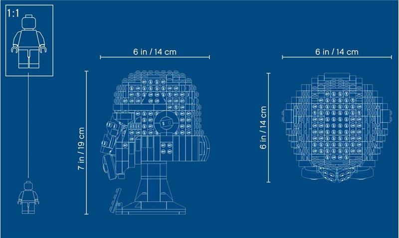 LEGO STAR WARS CASCO DI STORMTROOPE #75276
