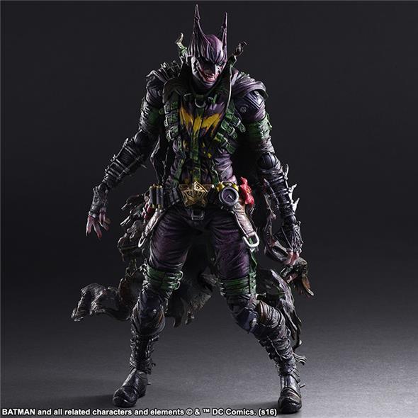 PLAY ARTS KAI - DC COMICS VARIANT BATMAN R G JOKER P.A.K.