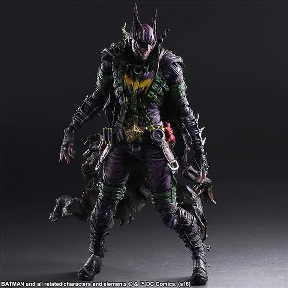 PLAY ARTS KAI - DC COMICS VARIANT BATMAN R G JOKER P.A.K.